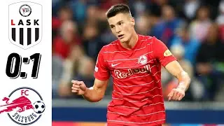 LASK - Red Bull Salzburg 0-1 Highlights Bundesliga 22/23