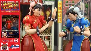 Jada Toys Ultra Street Fighter 2 CHUN-LI P2 Red Player 2 Target Exclusive Figure Review