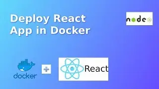 Deploy React app in Docker Container