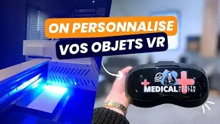 On se lance dans la personnalisation d'objets VR avec notre imprimante à encre UV 😯