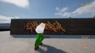 Peter Griffin Does Parkour - Rooftops & Allies