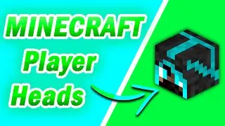 How to get the PLAYER HEADS in MINECRAFT!