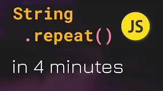 #36 String.repeat() in JavaScript Programming (Hindi) - JavaScript Tutorial