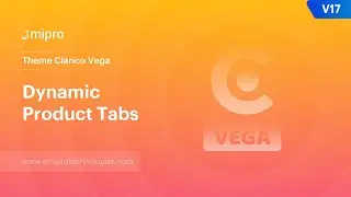 Dynamic Product Tabs | Theme Clarico Vega V17