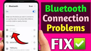 Bluetooth connect nahi ho raha hai | bluetooth connection problems | fixed