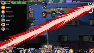 Among Us - when you kill in front of a witness and turn it into a triple kill for the win!!