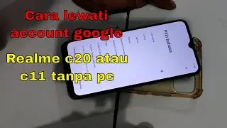 Bypass frp realme c20/c11 android 10 tanpa pc