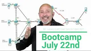 CCNA 7-day course LIVE ONLINE on July 22nd - BONUS Lab included here!