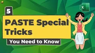 5 Excel PASTE Special Tricks You Need to Know 💡