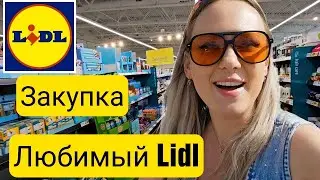 Набрали МНОГО/Что с ценами в США на продукты/Недельная закупка/Немецкий магазин Lidl/Жизнь в Америке