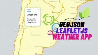 Build a Weather App with GeoJSON and Leafletjs #weatherapp #leafletjs #geojson