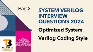 System verilog / Verilog Interview QA Part 2