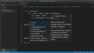 Sort a list of objects in Python