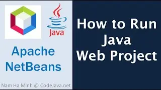 How to Run Java Web Project in NetBeans IDE