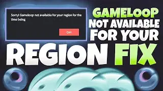 Gameloop Emulator Error | Sorry! Gameloop Not Available For Your Region For The Time Bieng | HUNZER