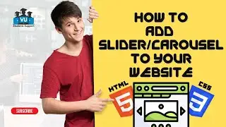 How to add a Slider/Carousel on your website using HTML5 & CSS3 | Hindi/Urdu Lecture