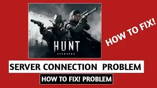 hunt showdown server connection error | how to fix hunt showdown stuttering | hunt showdown down