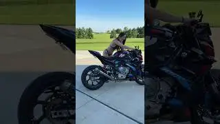 Raw 2024 Akra BMW M1000R Exhaust Sound #bmw