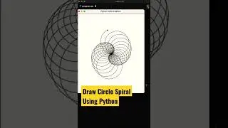 Coding status Python Circle Pattern turtle 