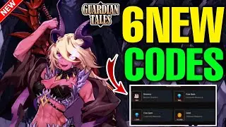 NEW 6 CODES - GUARDIAN TALES COUPON CODES 2022 - CODIGOS GUARDIAN TALES