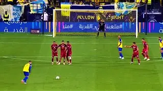 Cristiano Ronaldo - Amazing Free Kick Goal vs Abha | 2023