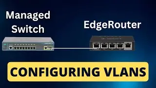VLANs between EdgeRouter X and other Managed switch