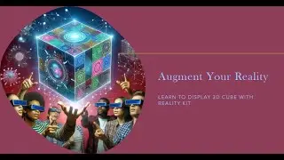 How to Display 3D Cube in Augmented Reality using Reality Kit in Native iOS app