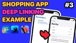 NavigationStack - iOS Deep Linking Example In iOS Shopping App 🔗