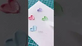 Painting with plastic spoon #painting #art #paintinghacks