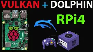 Raspberry Pi 4: GAMECUBE EMULATION (Vulkan) |  Raspberry Pi OS 64Bit