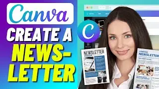 Canva Newsletter Tutorial | How to Create a Newsletter with Canva (Step by Step)