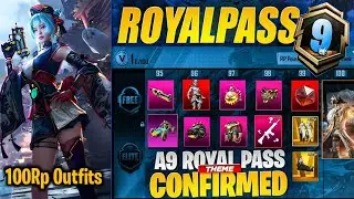 A9 Royal Pass Leaks Is Here - 100Rp Outfits And Upgraded UZI Skin - 3.4 Update New Vehicle |PUBGM