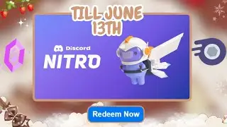 FREE NITRO TO EVERYONE | Epic Games x Discord 2024 Promo - STEP BY STEP PROCESS
