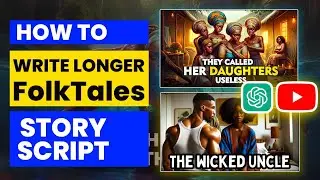 How to write Longer African Folktales script using ChatGPT | 