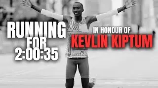 Running for 2:00:35 in Honour of Kelvin Kiptum