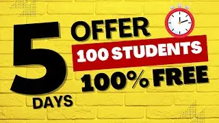 My Canva FREE Udemy Course in Urdu (For 1st 100 Students - For 5 Days)