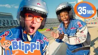 Blippi and Meekah's Need for Speed | BEST OF BLIPPI TOYS | Educational Videos for Kids