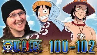 ONE PIECE EPISODE 100-102 REACTION | Anime Reaction | Sub