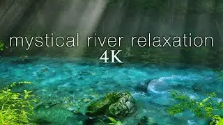 8HRS of Mystical River Scenes from Japan in 4K + Soothing Bird & Flowing Water Sounds for Relaxation