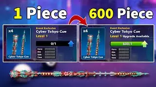 From 1 Piece To 600 Piece 🙀 Cyber Tokyo Cue Pro 8 Ball Pool
