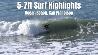 RAW - Kelly's Cove, OCEAN BEACH SAN FRANCISCO Surf Highlights, Dec 19-20, 2020