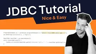 JDBC Tutorial - Crash Course