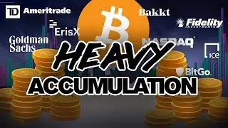 BTC In Heavy Accumulation. Institutions Buying! Are U?