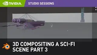 [Blender] 3D Compositing a Sci-Fi Scene Part 3: Rendering Scene