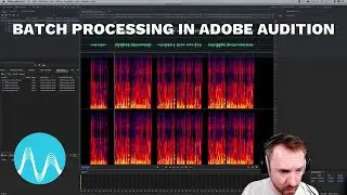 Batch Processing in Adobe Audition