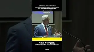 Călin Georgescu - Candidat independent la Preşedenţia României