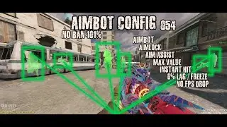 ZERO RECOIL CODM CONFIG o54 😱 SEASON 9/10 (TEST SERVER) | AIMBOT - AIM ASSIST CONFIG