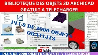 I present to you a free Archicad 3D object library