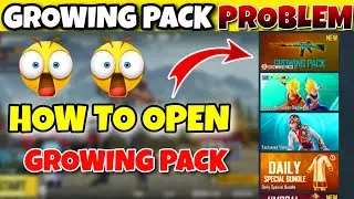 GROWING PACK NOT OPEN | BGMI NEW EVENT | GROWING PACK NOT SHOWING | HOW TO OPEN GROWING PACK | UC UP