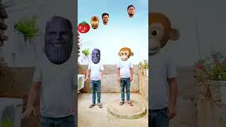 Man correct head matching funny vfx magic | Kinemaster editing | Ayan mechanic